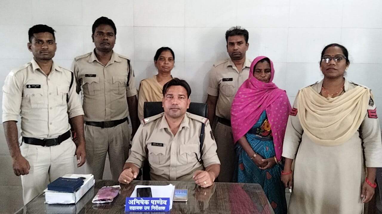 5 लाख के ब्राउन शुगर के साथ महिला गिरफ्तार