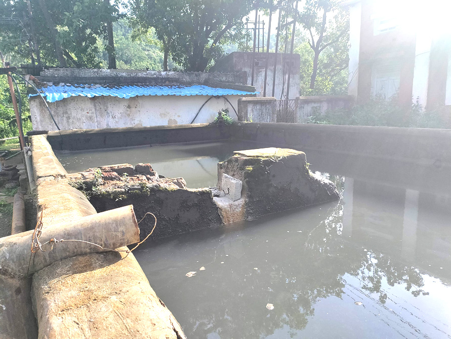 खदान का एसिडीक पानी सीधे कॉलोनी में सप्लाई, प्रबंधन खामोश