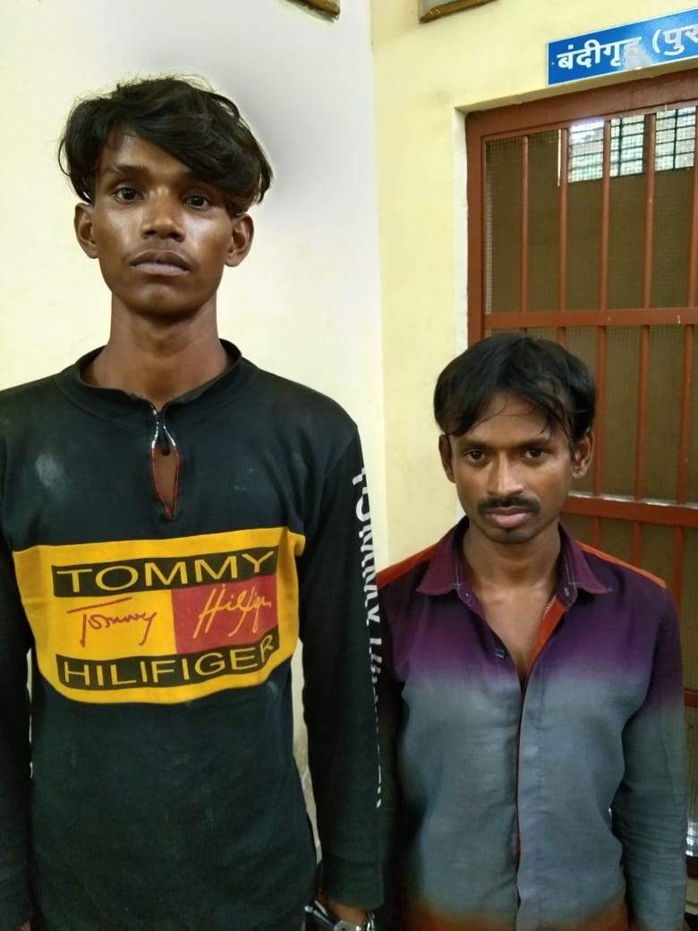 चोरी के दो मामले, तीन चोर व कबाड़ी पकड़ाए