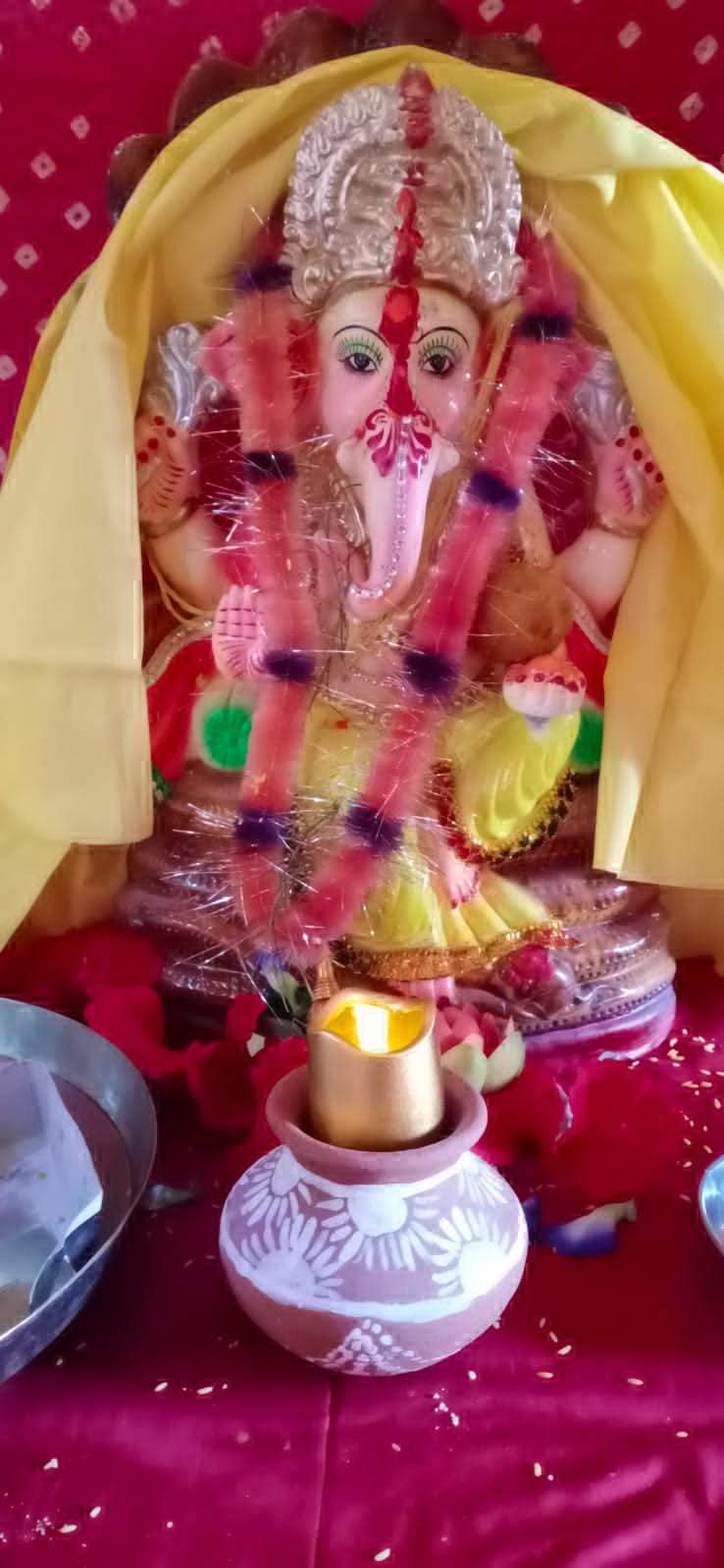 लखनपुर क्षेत्र में गणेशोत्सव की धूम