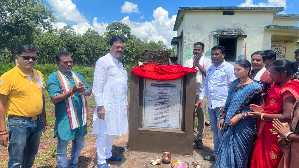 रेखचंद ने 90 लाख से अधिक के नल-जल योजना का किया भूमिपूजन