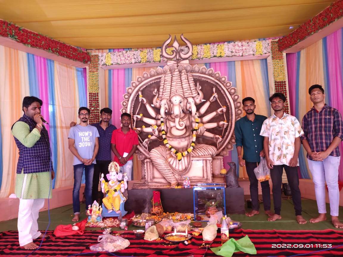 बचेली में गणेेशोत्सव