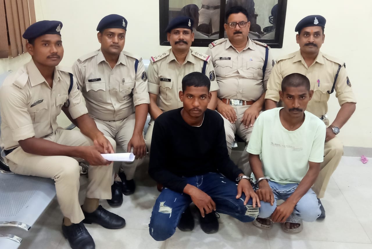 नंदई दोहरे हत्याकांड के फरार दो आरोपी गिरफ्तार