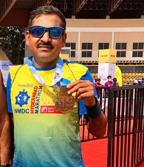 लद्दाख मैराथन में कोण्डागांव के संतू साहू भाग लेंगे