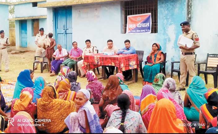 मानसिक स्वास्थ्य पर काम कर रही रायगढ़ पुलिस