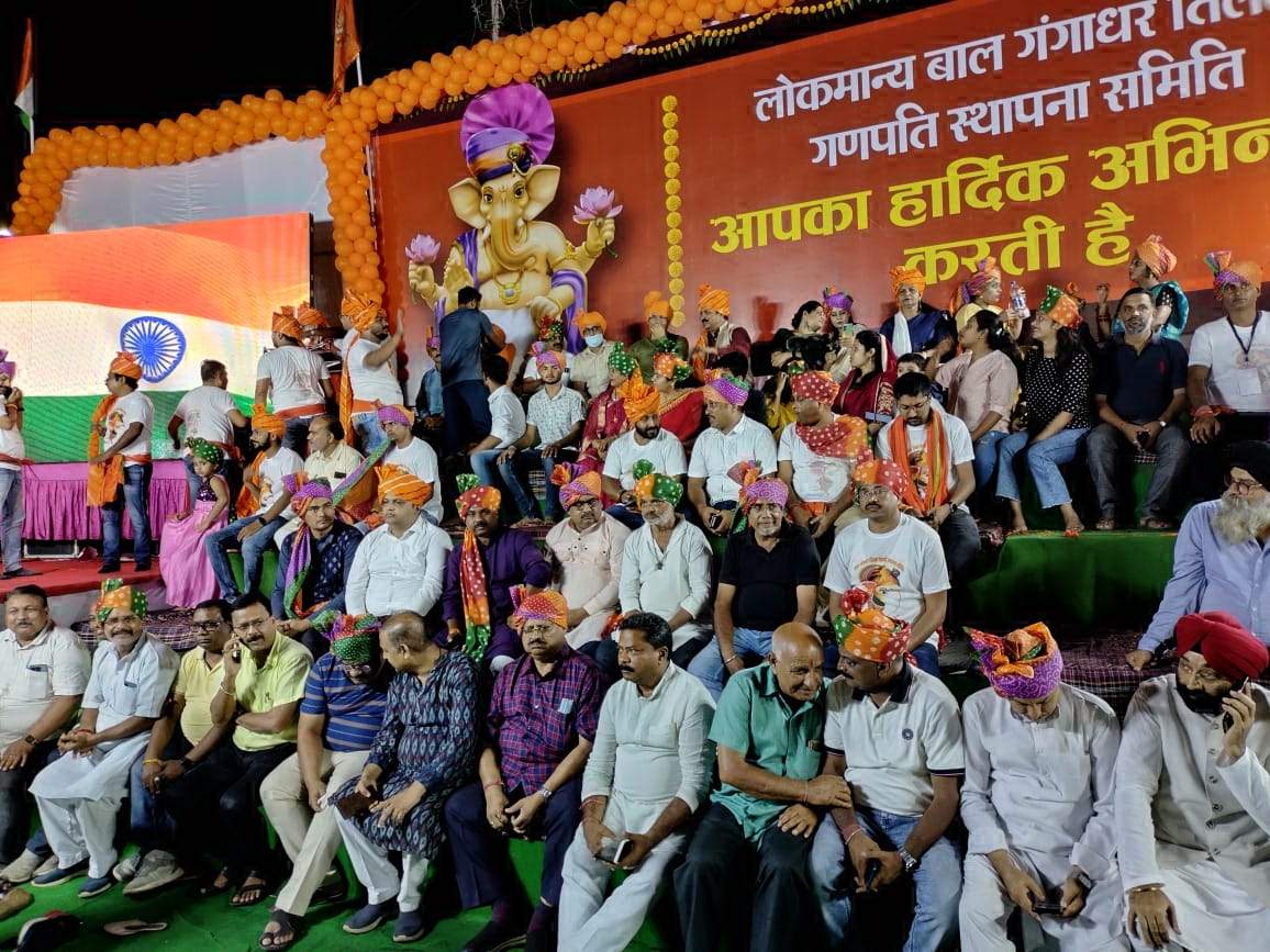 गणपति बप्पा की झांकियों ने मन मोहा, रंगारंग कार्यक्रम का आयोजन