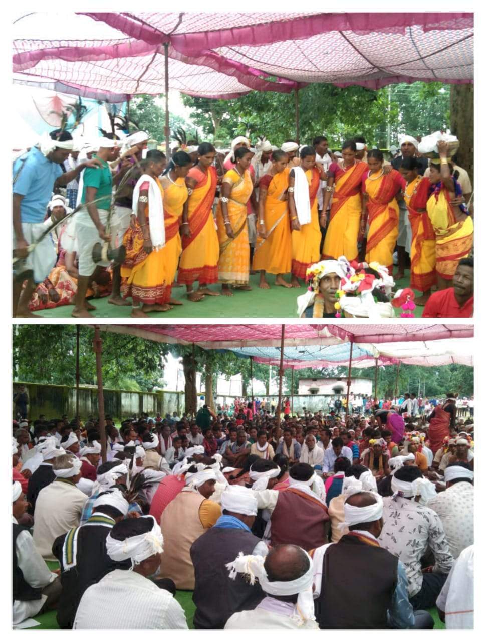 बड़ेराजपुर में मनाया गायता जोहारनी बड़ेराजपुर में मनाया गायता जोहारनी