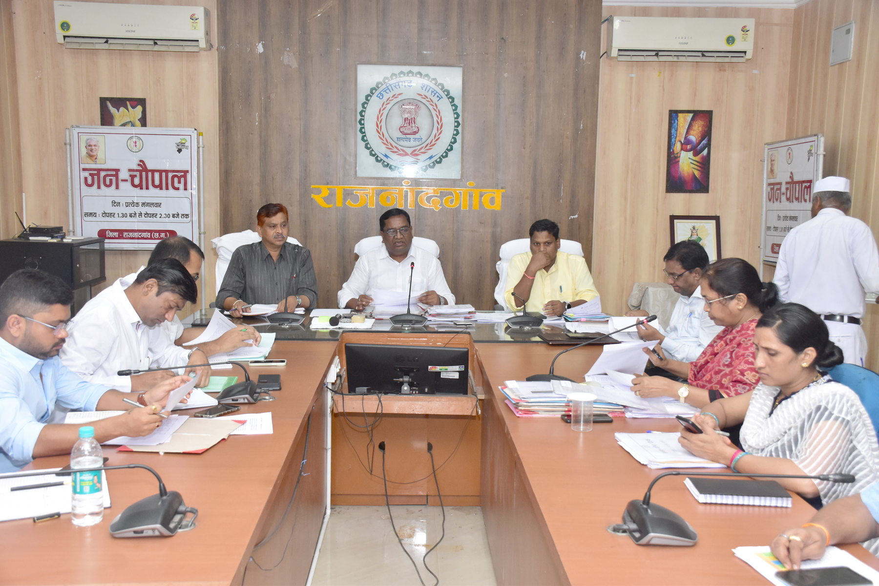 जिला नियमितिकरण समिति की प्रथम बैठक