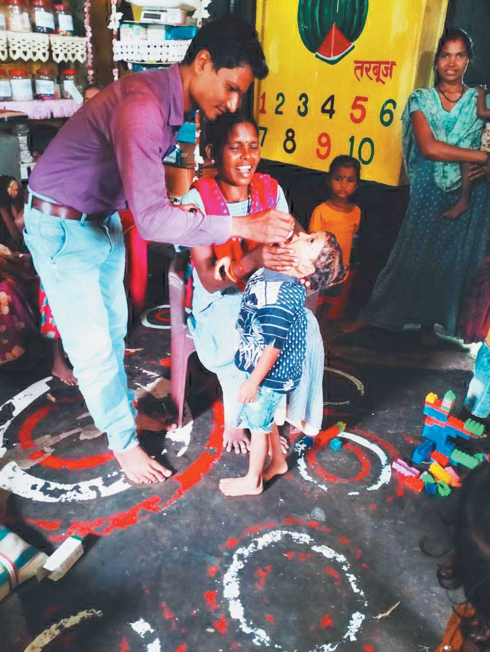 शिशु संरक्षण माह, पिलाई जाएगी विटामिन ए व आयरन सिरप