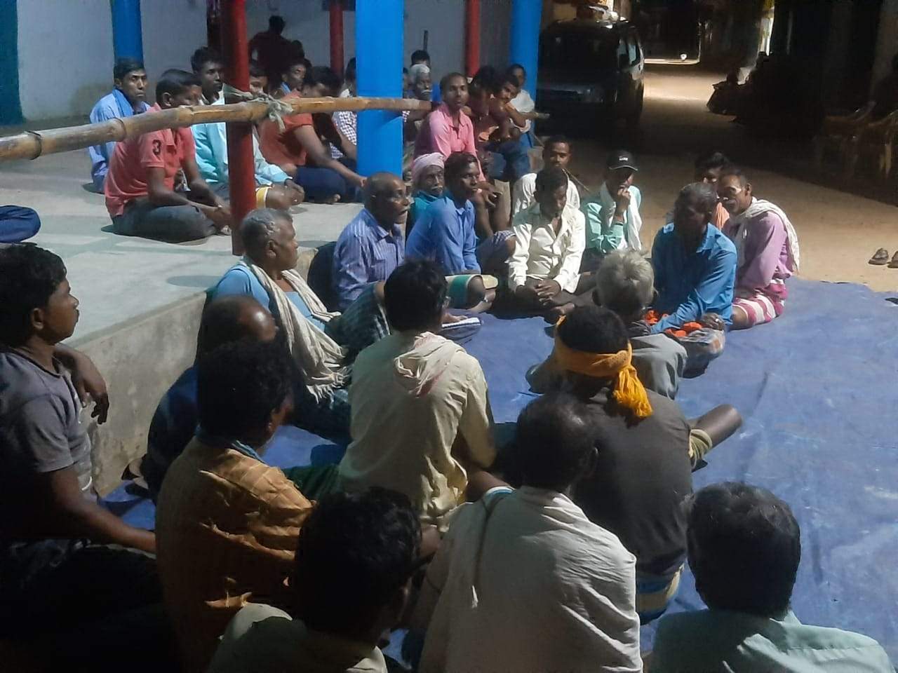 मारदापोटी के 90 फीसदी पथरीला जमीन पर आवर्ती गोठान का संकल्प