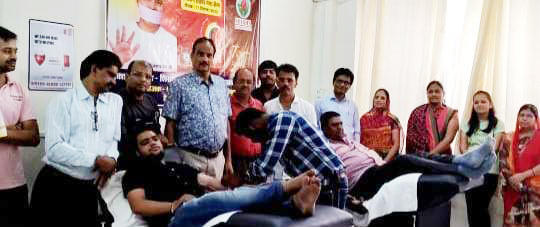 जैन समाज ने 26 यूनिट किया रक्तदान जैन समाज ने 26 यूनिट किया रक्तदान