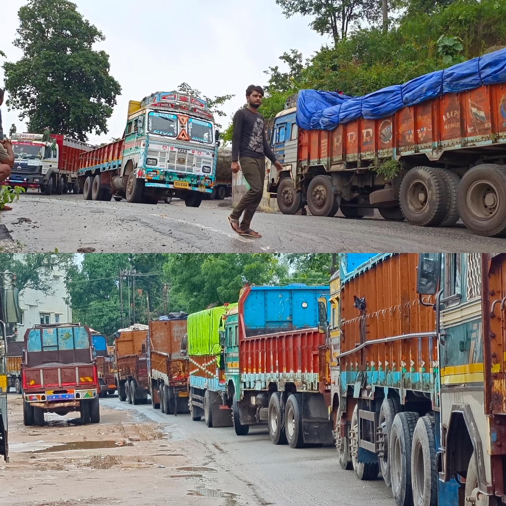 11 घंटे बाद खुला जाम, पूरी रात होती रही बारिश, यात्री परेशान 11 घंटे बाद खुला जाम, पूरी रात होती रही बारिश, यात्री परेशान