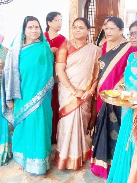 फूलोदेवी का महिला कांग्रेस ने किया स्वागत