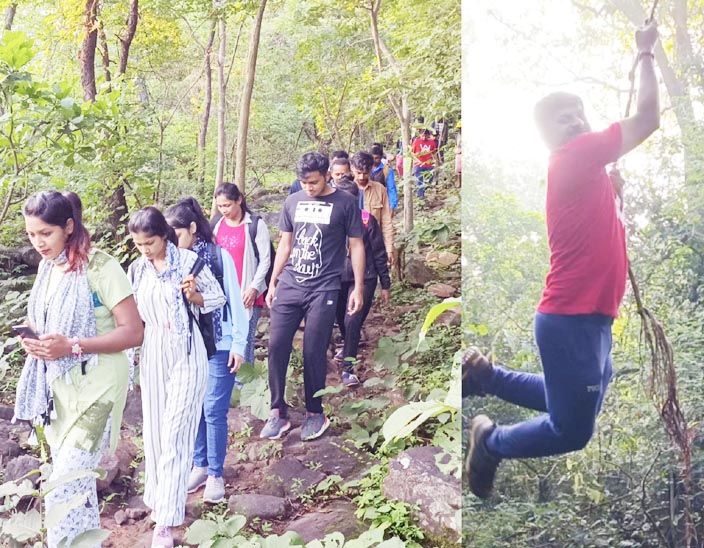 जल-जंगल यात्रा में सैकड़ों सैलानी हुए शामिल जल-जंगल यात्रा में सैकड़ों सैलानी हुए शामिल