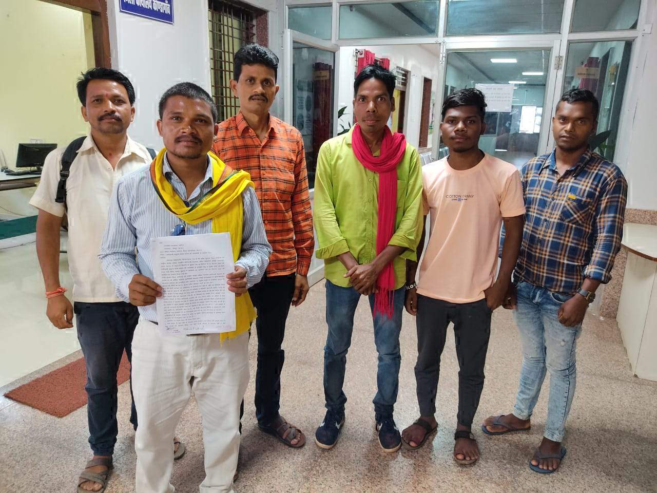 बस्तर संभाग की समस्याओं के समाधान के लिए ज्ञापन बस्तर संभाग की समस्याओं के समाधान के लिए ज्ञापन