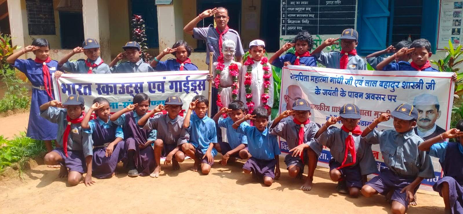 कब बुलबुल टीम ने गांधी- शास्त्री जयंती पर चलाया स्वच्छता अभियान