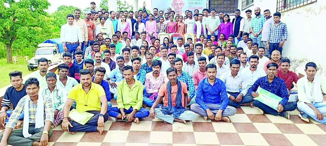 छत्तीसगढ़ का पहला सर्वोदय संकल्प शिविर बस्तर के तीरथगढ़ में, 2सौ हुए शामिल