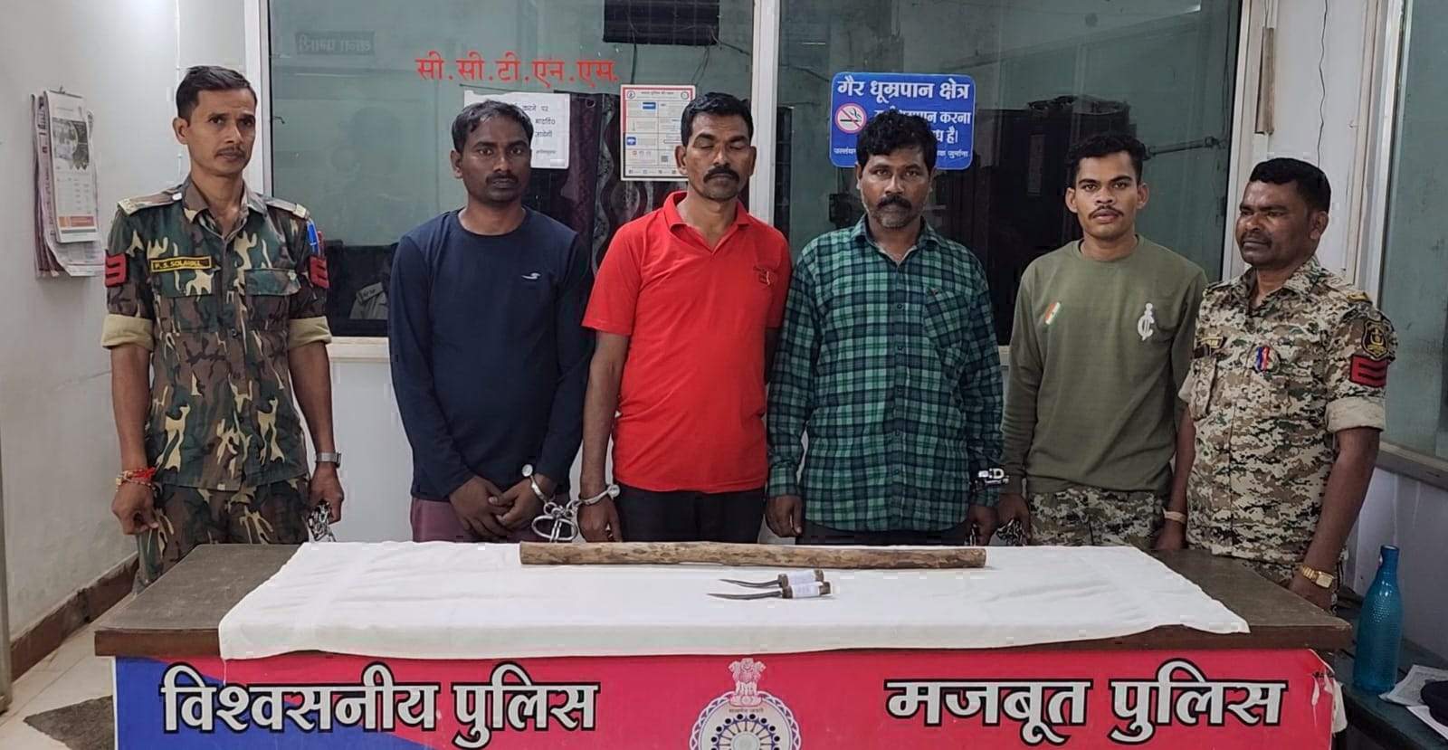 किसान के घर डकैती, ओडिशा से 3 बंदी