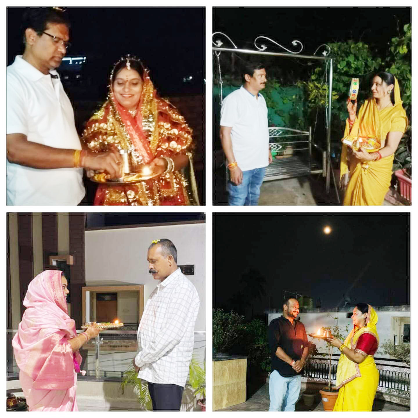 पति की दीर्घायु के लिए रखा व्रत