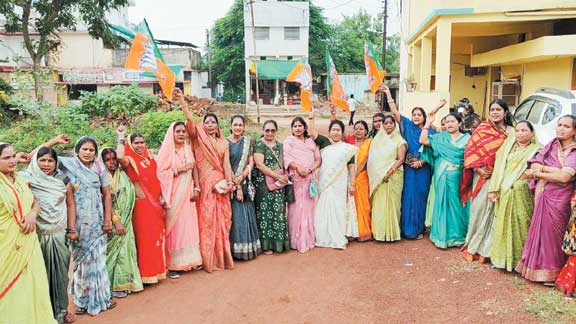 मगरलोड में भाजपा की बैठक