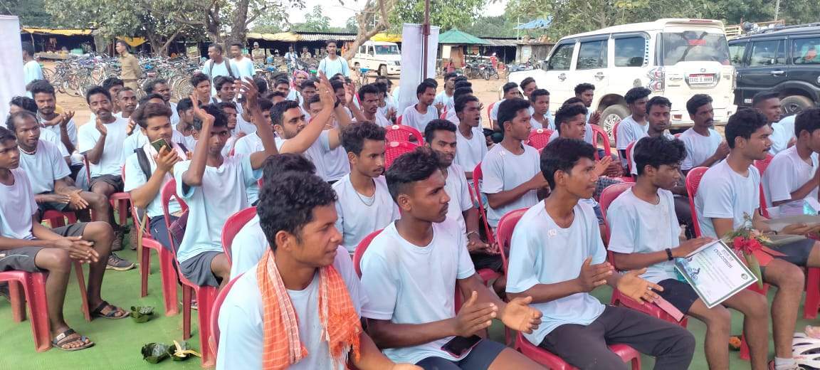 कांगेर घाटी राष्ट्रीय उद्यान में 55 किमी का साइक्लोथॉन, बलिराम विजेता