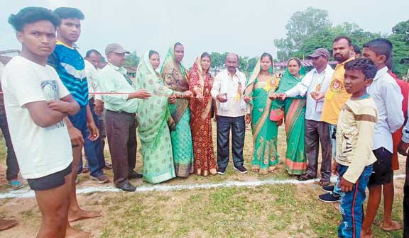 जोन स्तरीय खेलकूद, 8 गांव  के खिलाड़ी हुए शामिल