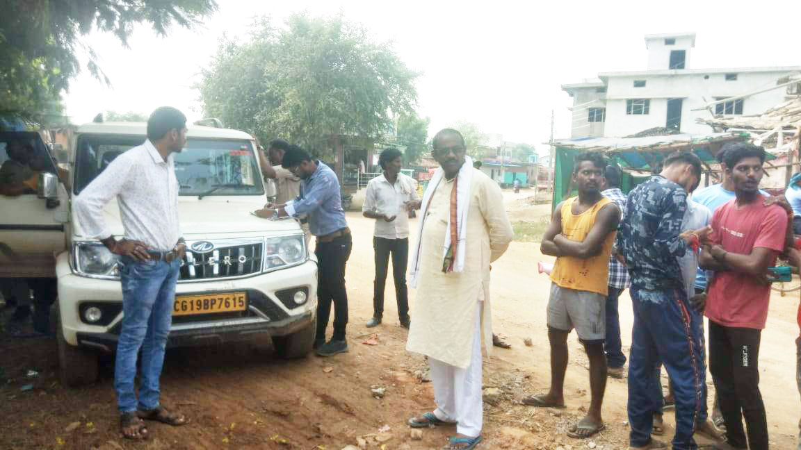 कोलियरी-खरेंगा-दोनर मार्ग निर्माण के लिए होगा सत्याग्रह