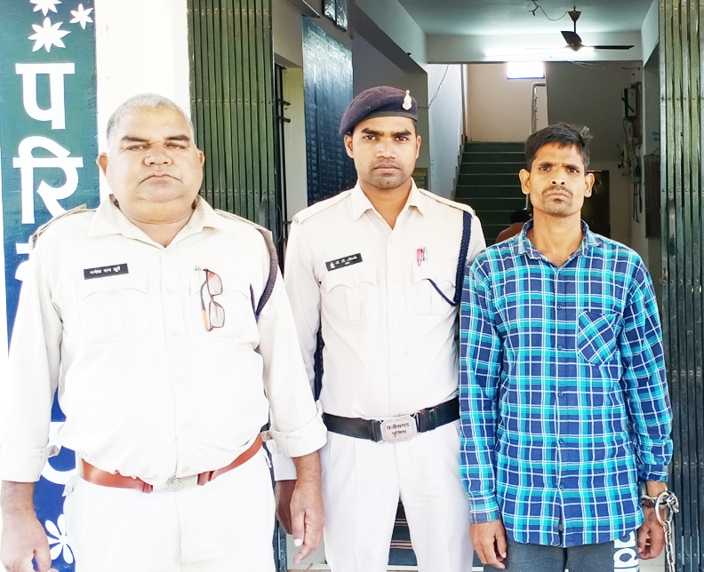 बंटवारे को ले विवाद, मां की हत्या, बेटा गिरफ्तार
