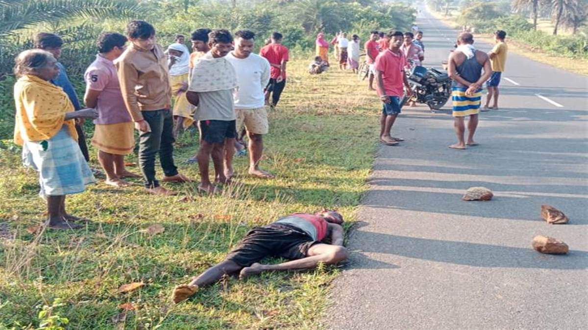 ग्रामीण की लाश मिली, जांच