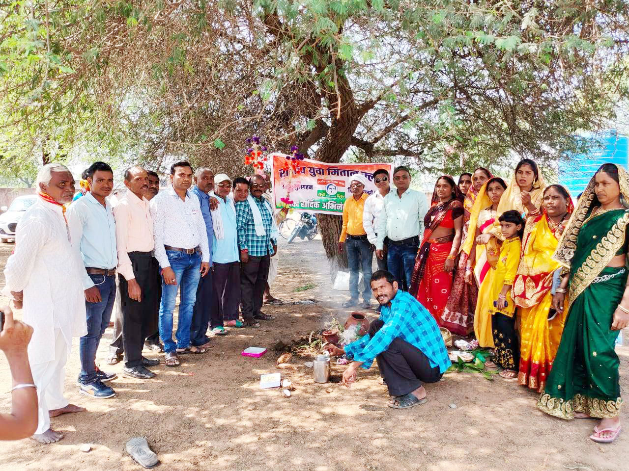 गौठानों में हर्षोल्लास से मना गोधन दिवस