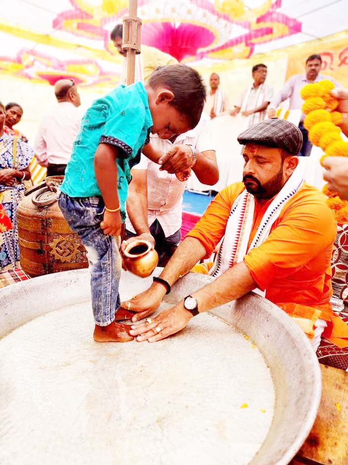 ईसाई धर्म अपना चुके 173 परिवारों की घर वापसी