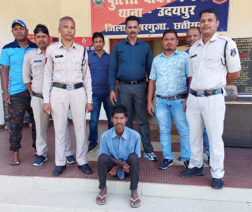 जमीन विवाद में हत्या, जीजा  गिरफ्तार