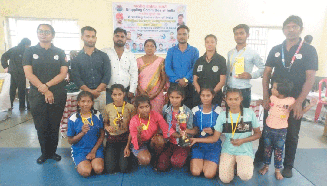 कुश्ती स्पर्धा, क्षेत्र के खिलाडिय़ों ने जीता गोल्ड-सिल्वर मेडल