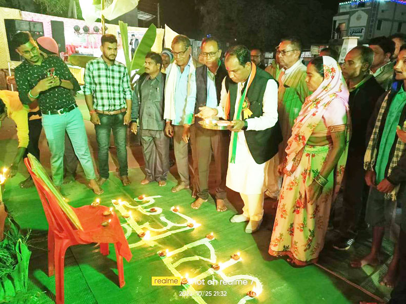 धन-धान्य की पूर्ति और आशीष के लिए शक्ति की उपासना आवश्यक है- चंदू