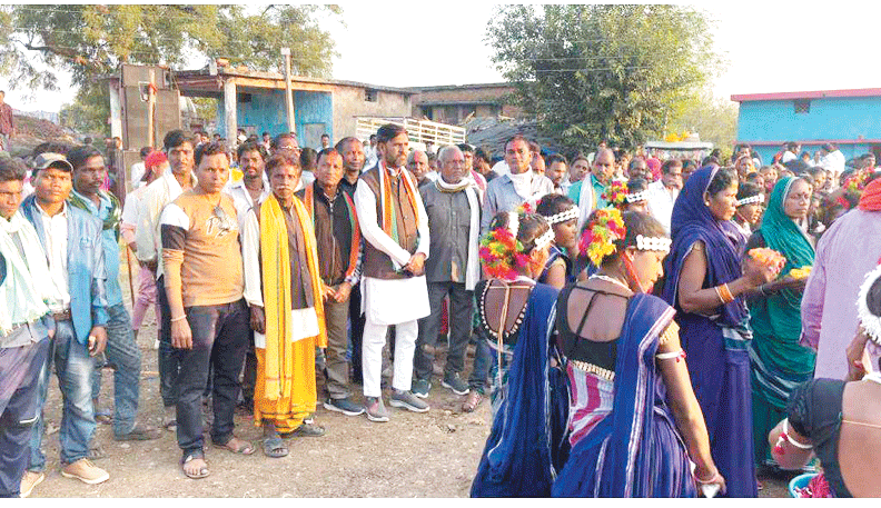 मातर में शामिल हुए जिपं अध्यक्ष