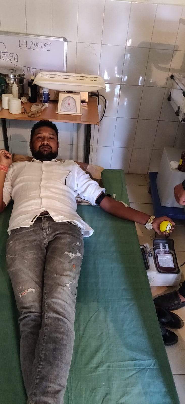 सिंहदेव के जन्मदिन पर रक्तदान का कीर्तिमान