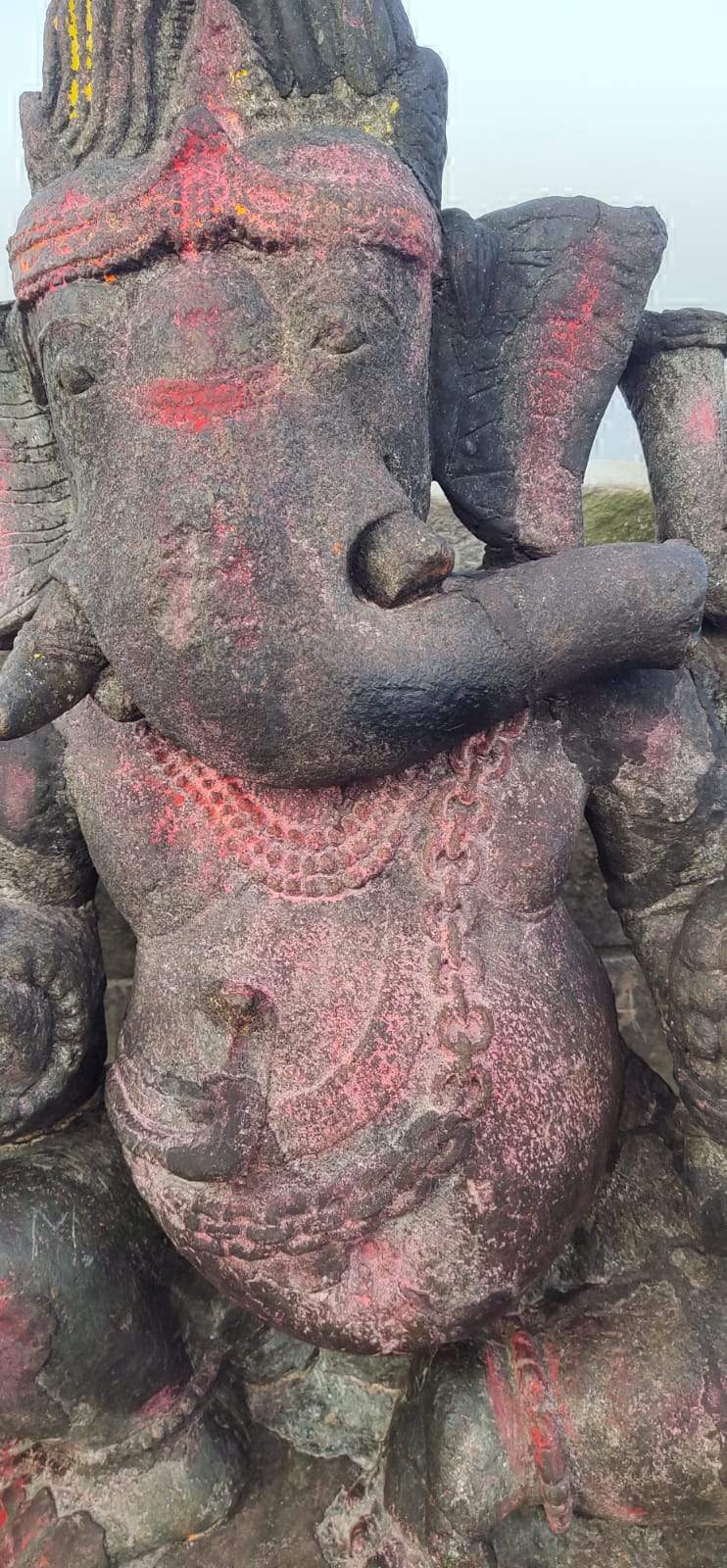 ढोलकल शिखर पर स्थापित गणेश प्रतिमा से छेड़छाड़