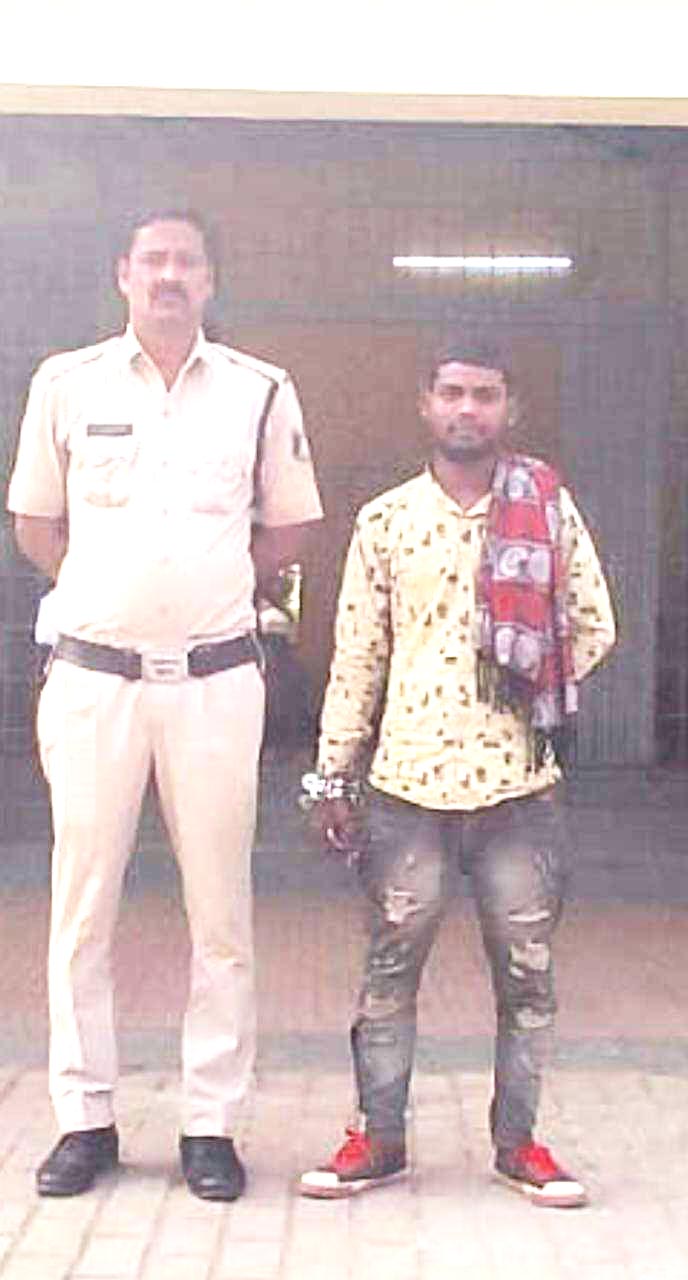 घर के बाहर खड़ी बाइक चोरी करने वाला युवक जेल गया