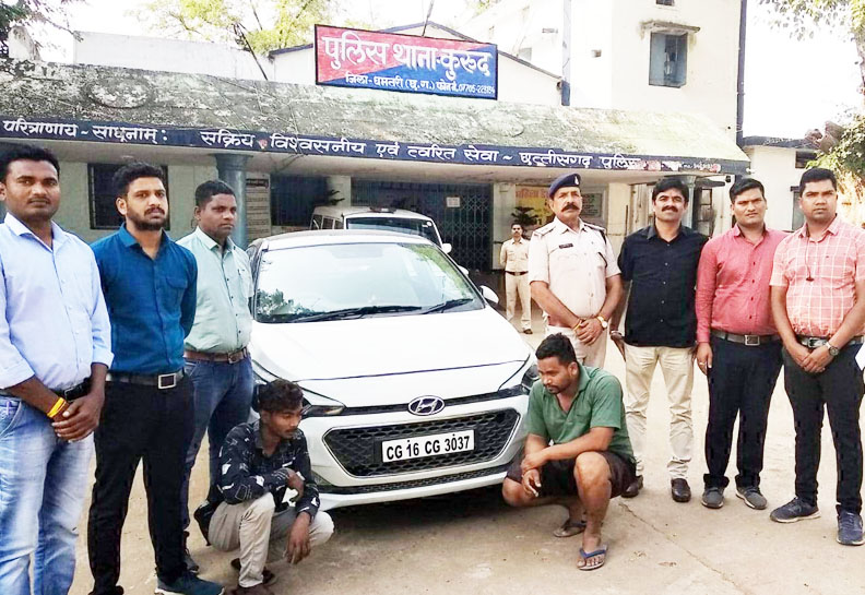 दोस्त का अपहरण कर बीस लाख की फिरौती मांगी, 4 गिरफ्तार