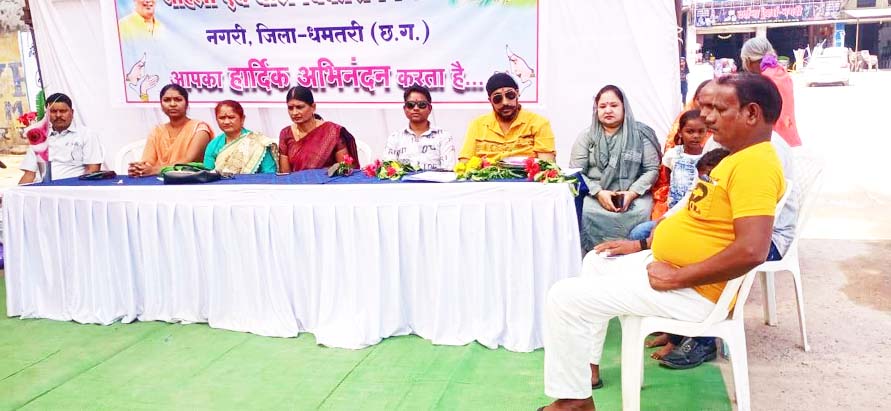 मुख्यमंत्री महतारी न्याय रथ नगर के वार्डों में करेगी भ्रमण