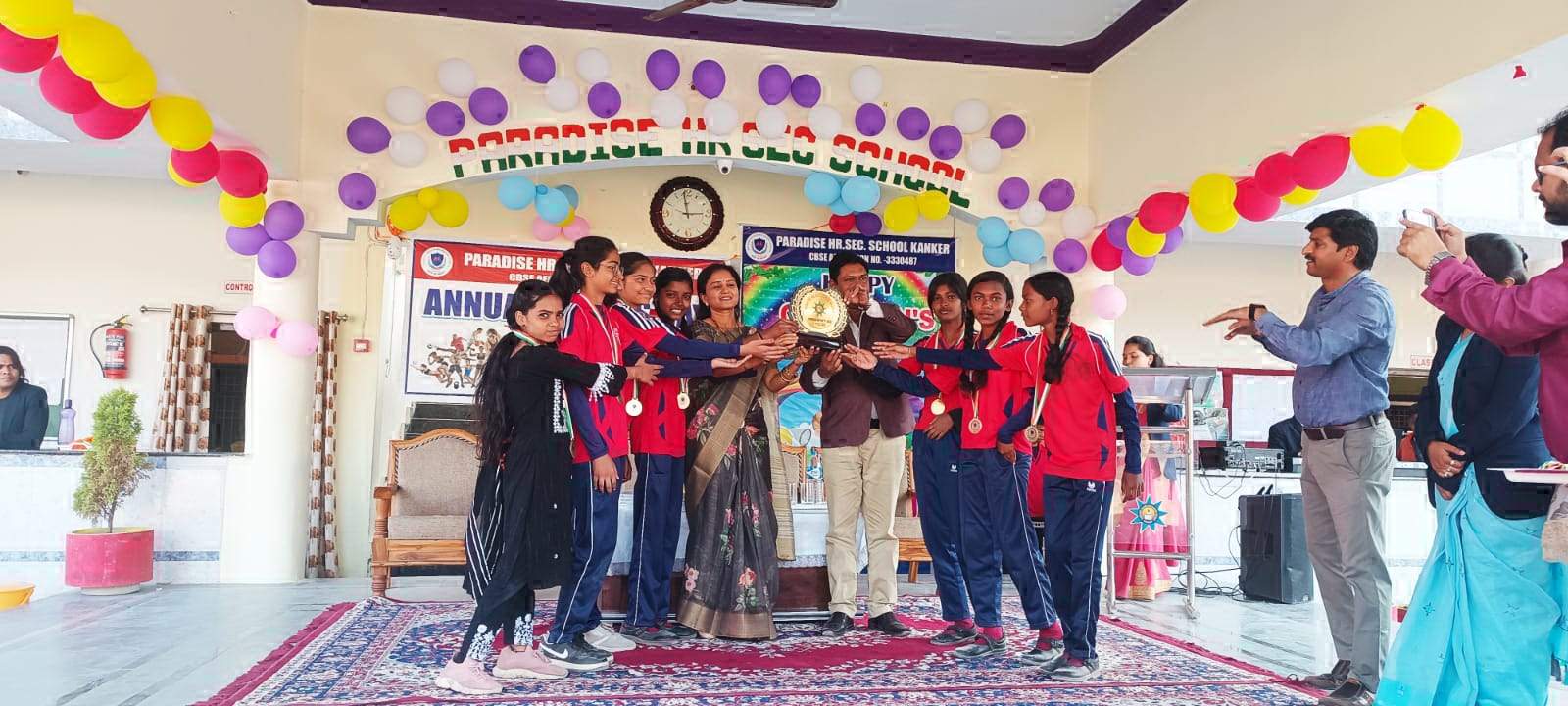 पैराडाइज स्कूल में चार दिनी वार्षिक खेलकूद स्पर्धा पैराडाइज स्कूल में चार दिनी वार्षिक खेलकूद स्पर्धा
