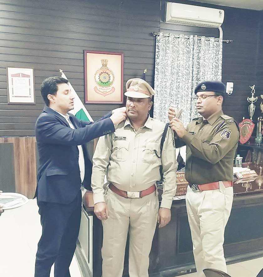 सहायक उप निरीक्षक रेशम लाल बने उपनिरीक्षक