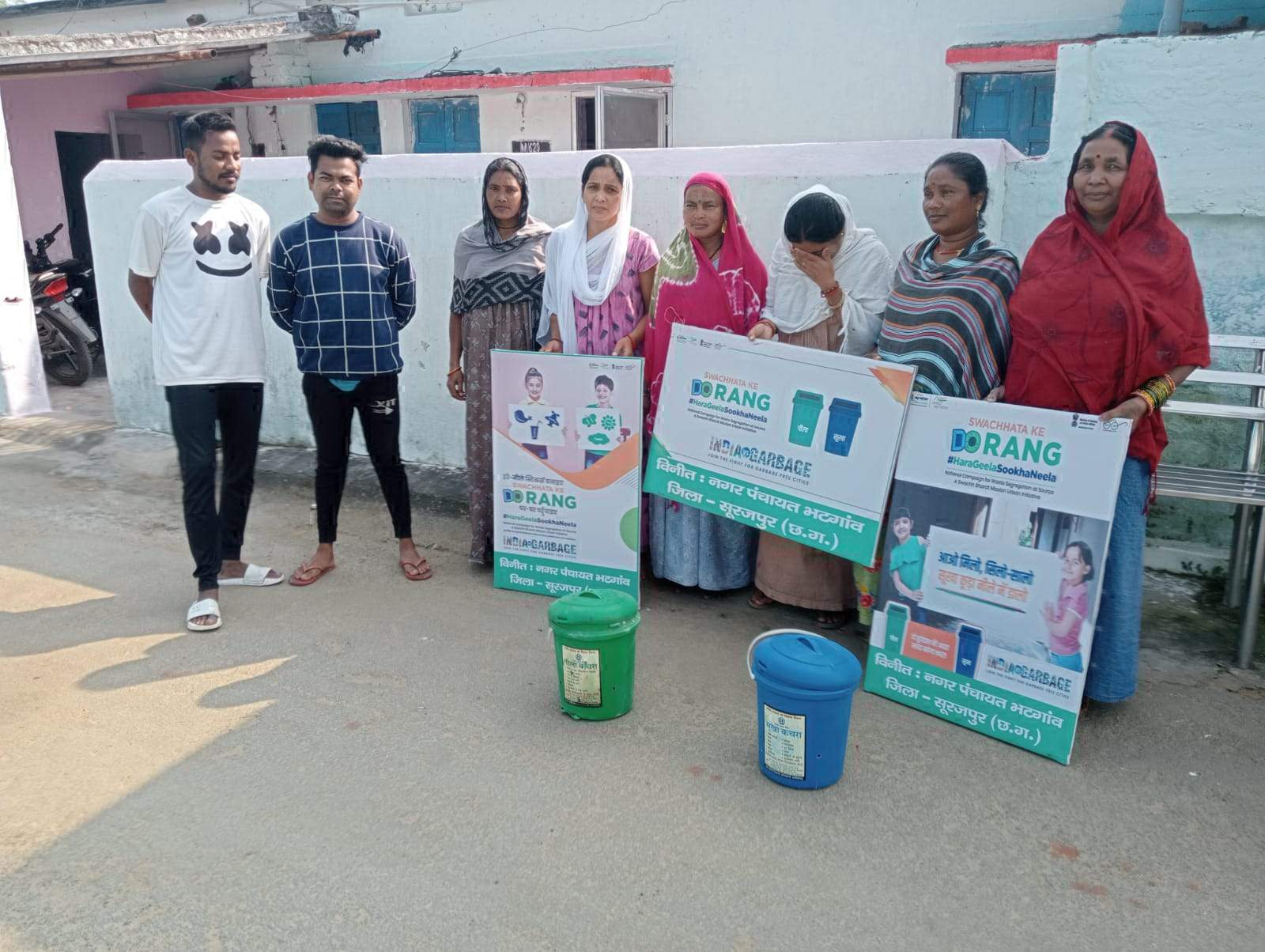 वार्डों में स्वच्छता जागरूकता अभियान 