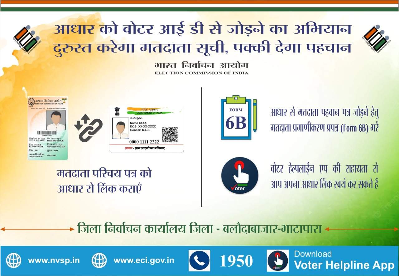 आसानी से करें वोटर आईडी को आधार से लिंक आसानी से करें वोटर आईडी को आधार से लिंक