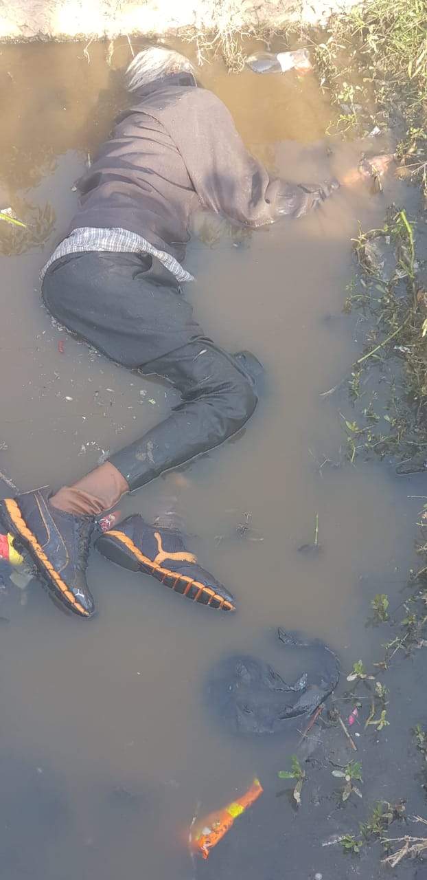 खुली नाली में गिरा, मौत खुली नाली में गिरा, मौत
