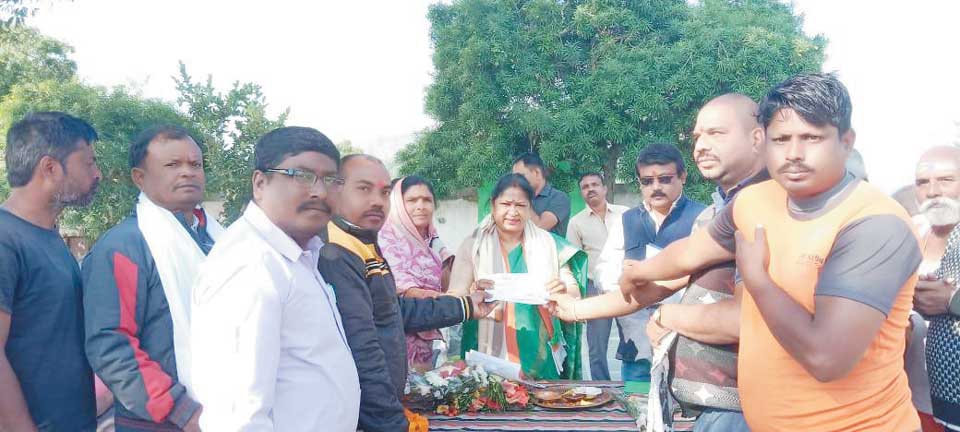 कर्णेश्वर धाम के विकास की विशेष पहल, परिसर का हो रहा चौड़ीकरण-डॉ. लक्ष्मी