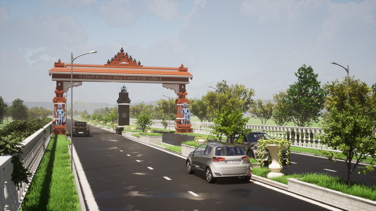 द्रविड़ वास्तु शैली से सजेगा दंतेवाड़ा प्रवेश का द्वार