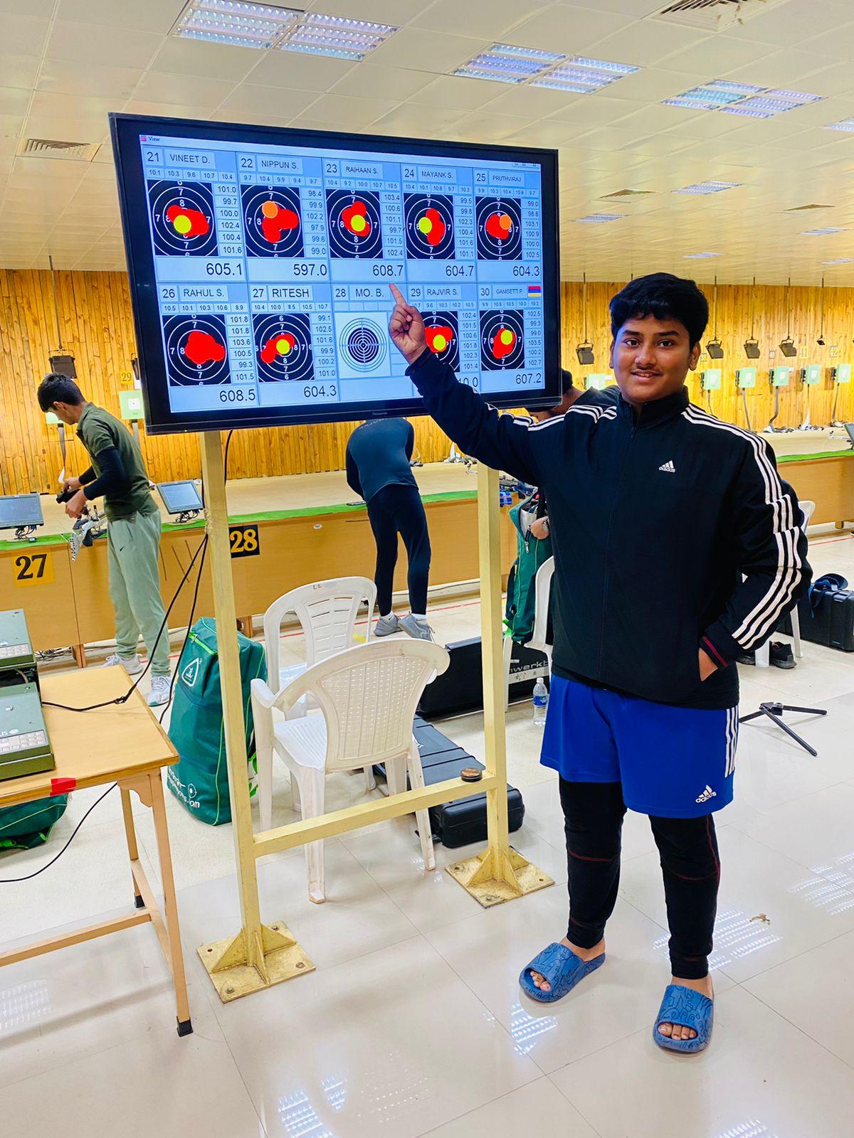 नेशनल शूटिंग टीम के ट्रायल्स लिए छह युवा शूटर क्वालीफाई