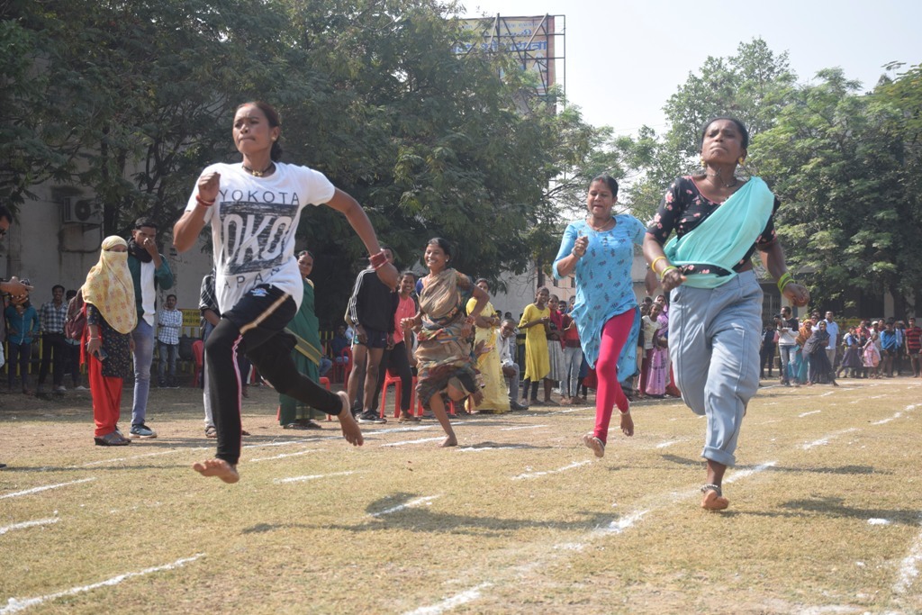 छत्तीसगढ़ी ओलंपिक में मौका मिलने पर स्कूली जीवन के खेलों में फिर से दिखाए जौहर