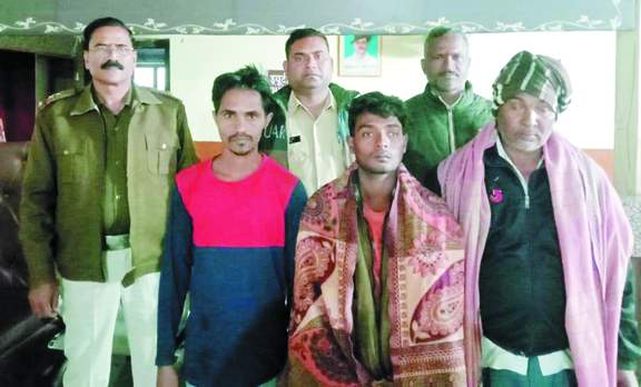 नाबालिग को बहला-फुसलाकर भगाया- रेप, 3 गिरफ्तार, बालिका यूपी से बरामद